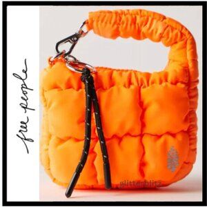 Free People Quilted Micro Pouch